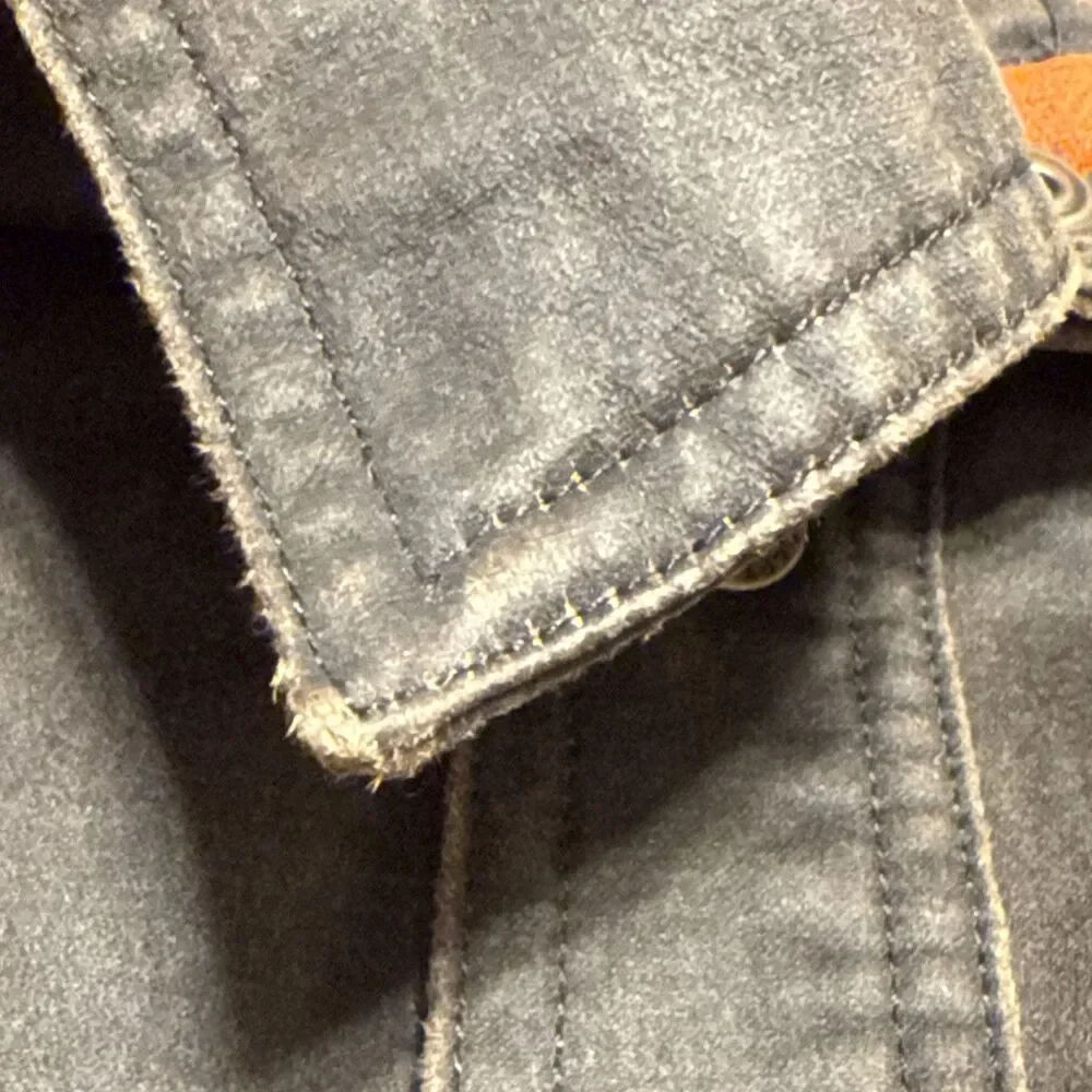 Legendary Whitetails Jacket Mens 2XL  Brown Journeyman Flannel Lined Waxed - Picture 8 of 16
